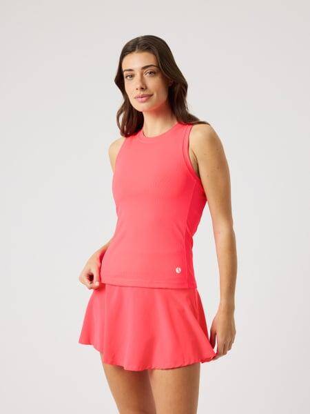 Björn Borg Ace Pocket Ribbed Tank Top Rosa, XXL 