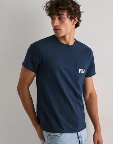 Polo Ralph Lauren SSCNPKTM12-Short Sleeve-T-Shirt T-shirts med tryck Blå