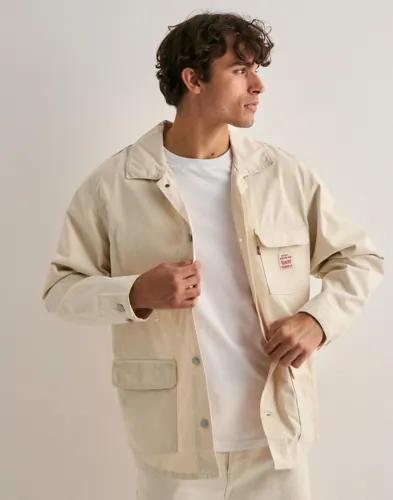 Levi's Broadway Enigneer Coat Undyed Jackor Beige 