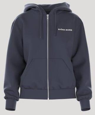 Björn Borg Borg Essential 4 Zip Hoodie Marinblå, XXL