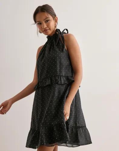 Neo Noir - Svart - Rida Bedazzled Dress 