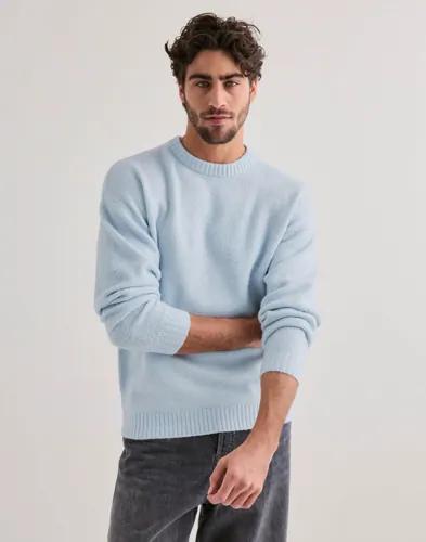 Jack & Jones Jjesoho Ollie Knit Crew Neck Sn Stickade tröjor Blå