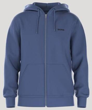 Björn Borg Borg Essential 4 Zip Hoodie Blå, XXL 