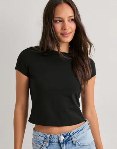 Pieces - Svart - Pcamelia Baby Tee 2-Pack Jrs Noos B 