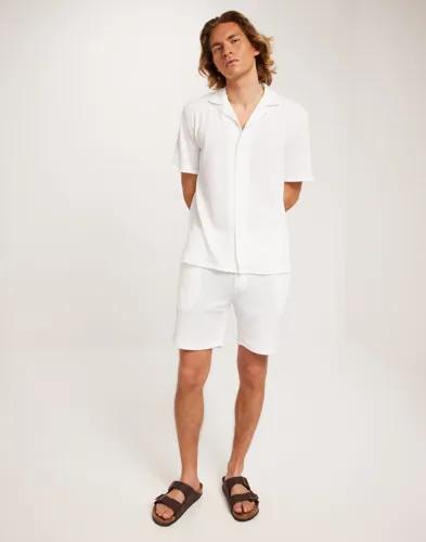 Brand Island Nico Shirt Kortärmade skjortor Vit 