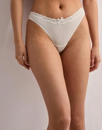 Hunkemöller - Vit - Lola String R