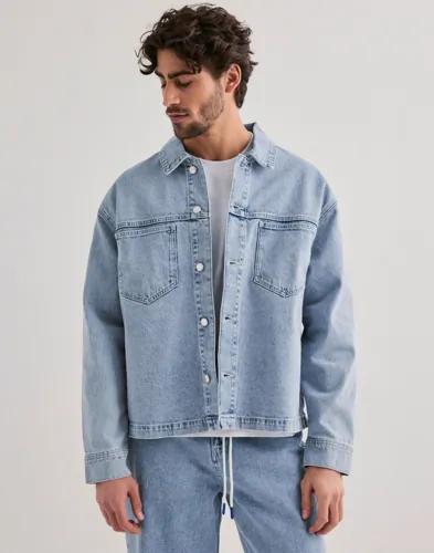 Que Sera Sera Dean Denim Jacket Jeansjackor Blå 