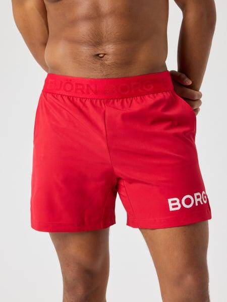 Björn Borg Borg Shorts 6 Inch Röd, XXL