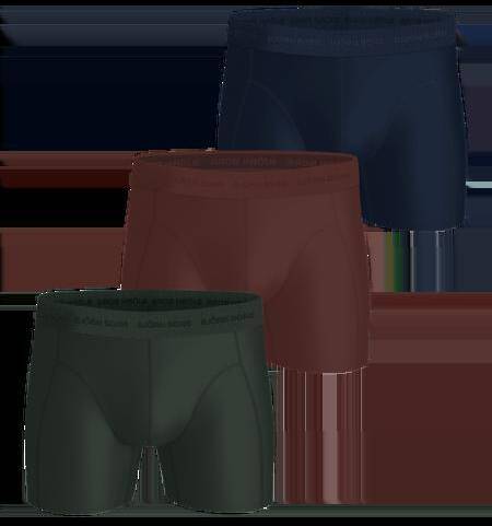 Björn Borg Microfiber Boxers 3-pack Brun, XXL 