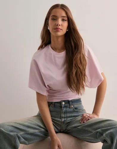 Nelly - Rosa - Round Neck Wide Sleeve Tee 