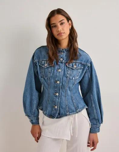 Levi's - Blå - Sculpted Trucker 
