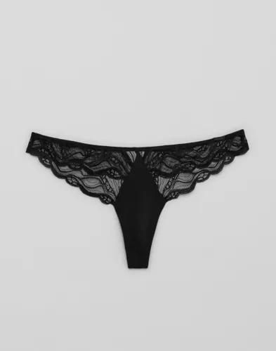 Calvin Klein Underwear - Svart - Thong 