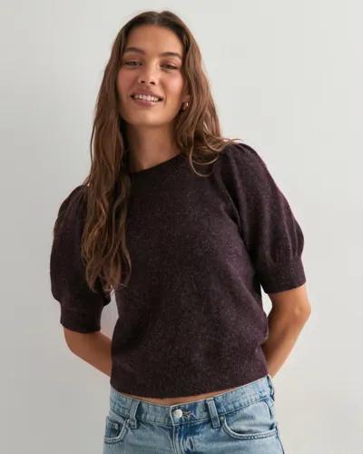 Vero Moda - Röd - Vmdoffy 2/4 O-Neck Pullover Ga Noos