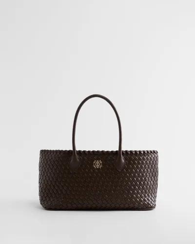 Nelly - Brun - The Basket Shopper Bag