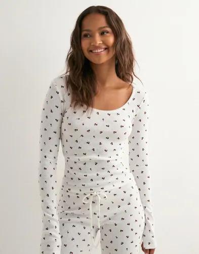 Nelly - Multi/Mönstrad - Cute Print LS Top 