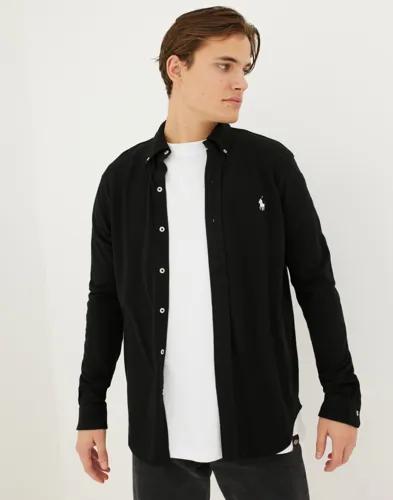 Polo Ralph Lauren Featherweight Mesh Shirt Gröna skjortor Svart