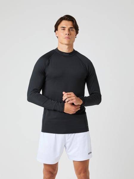 Björn Borg Borg Mock Neck Ls T-shirt Svart, XXL