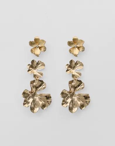 Pieces - Guld - Pcrina D Earring 2-Pack 