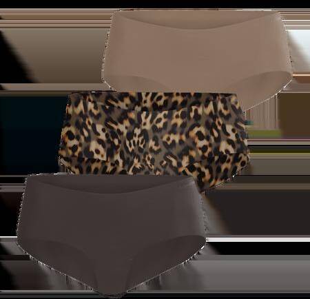 Björn Borg Invisible Hipsters 3-pack Brun, XXL 