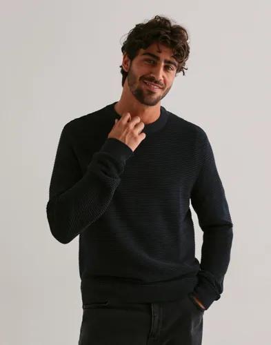 Solid SDValencia knit pullover Stickade tröjor Svart 