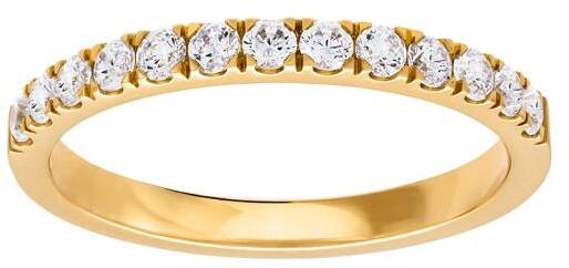 Diamantring i 18K guld - Allians, 15.0 