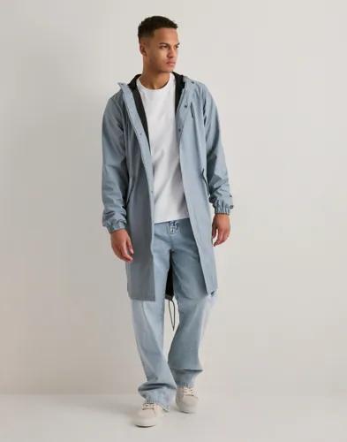 Rains Fishtail Parka W3 Regnjackor Blå 
