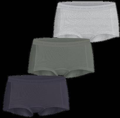 Björn Borg Everyday Cotton Boxer Shorts 3-pack Grön, XXL 