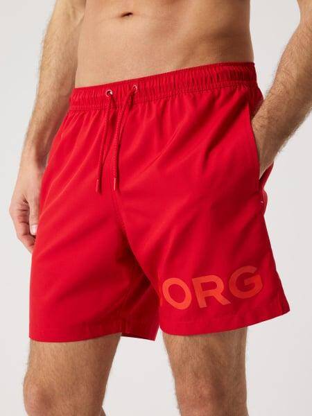 Björn Borg Borg Swim Shorts Röd, XXL 