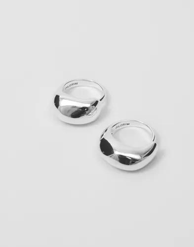 Pilgrim - Silver - Harrison Rings 2-in-1 