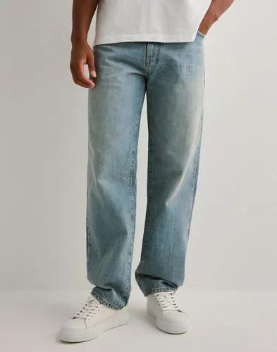 Woodbird WBLeroy Dust Jeans Loose fit jeans Blå 