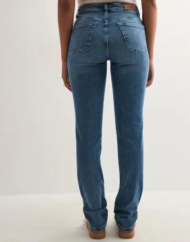 Only - Blå - Onlsui Mid Slim Dnm DIA451 Noos 