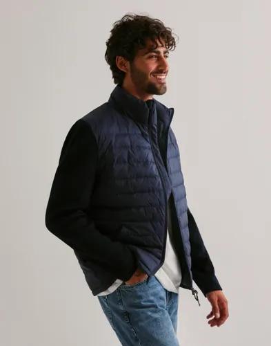 Gant Mixed Media Jacket Vårjackor Blå 