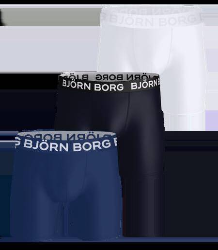 Björn Borg Sports Microfiber Boxers 3-pack Multi, XXL 