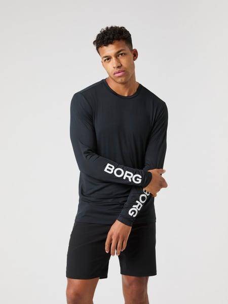 Björn Borg Borg Long Sleeve T-shirt Svart, XXL