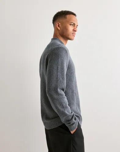 Jack & Jones Jprblamaverick Knit Pack Bf Ln Stickade tröjor Grå