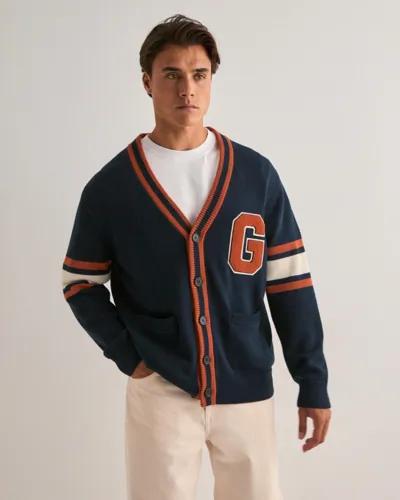 Gant G-Badge Cardigan Cardigans & Koftor Blå 