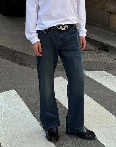 Diesel 1980 D-Eeper Straight jeans Blå