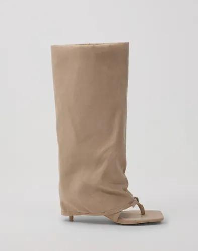 Nelly - Beige - Spring Thong Soft Boot 
