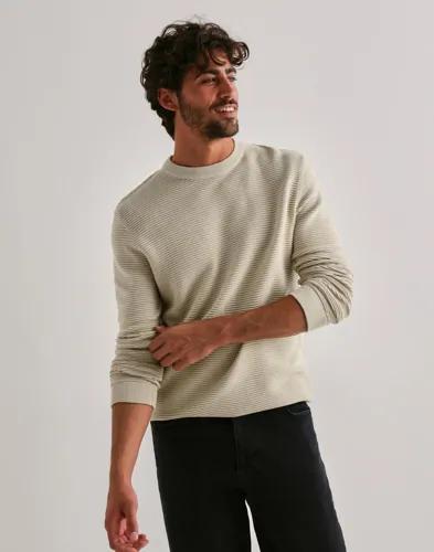 Solid SDValencia knit pullover Stickade tröjor Beige 