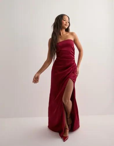 Nelly - Röd - Be Mine Bustier Dress 