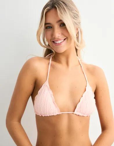 Nelly - Rosa - Frill Anglais Bikini Triangle 