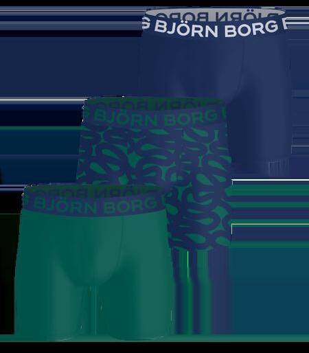Björn Borg Sports Microfiber Boxers 3-pack Grön, XXL 