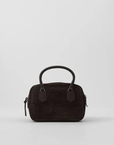 BECKSÖNDERGAARD - Brun - Suede Bree Bag 