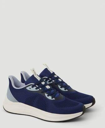 Björn Borg Unisex Ace Knit Sneakers Marinblå, 46 