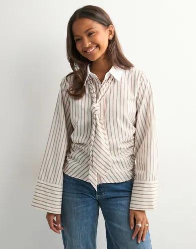 Neo Noir - Rutigt/Randigt - Francesca Stripe Shirt 