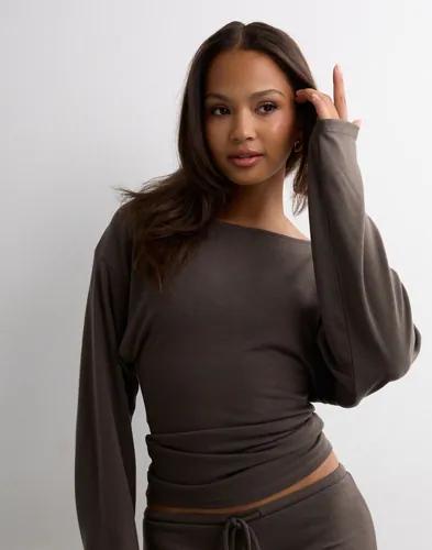 Nelly - Brun - My Chill Boatneck Sweat 