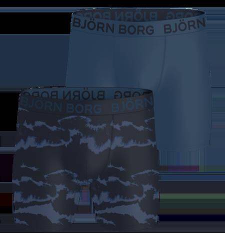 Björn Borg Sports Microfiber Boxers 2-pack Blå, XXL 