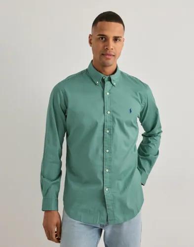 Polo Ralph Lauren Woven-sport Shirt-shirt Enfärgade skjortor Grön