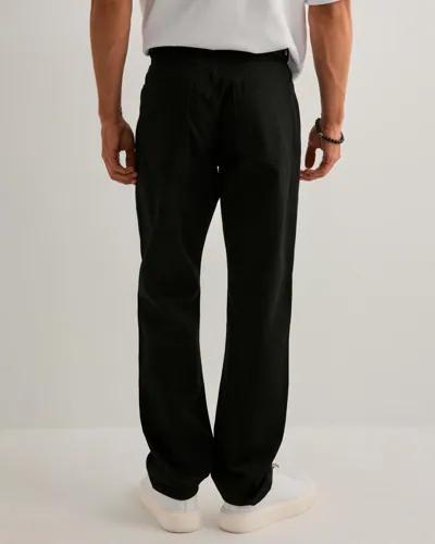 Only & Sons Onsedge Stay Black 3425 Azg Dnm Noo Straight jeans Svart 