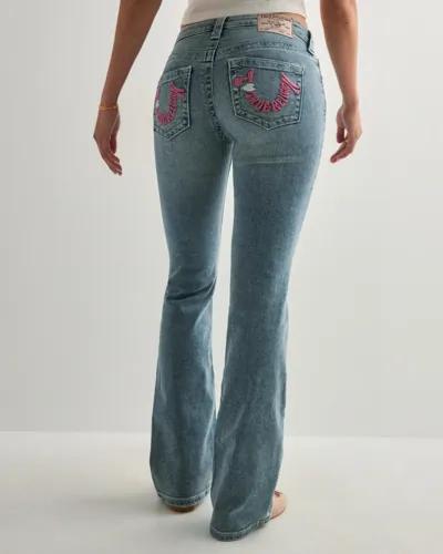 True Religion - Blå - I Love True Becca Mr Boot Cut 